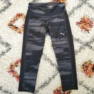 Puma Women's Blur Active Black Capris Leggings